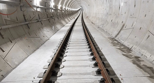 GFRP rebar used in railway track slab reinforcement
