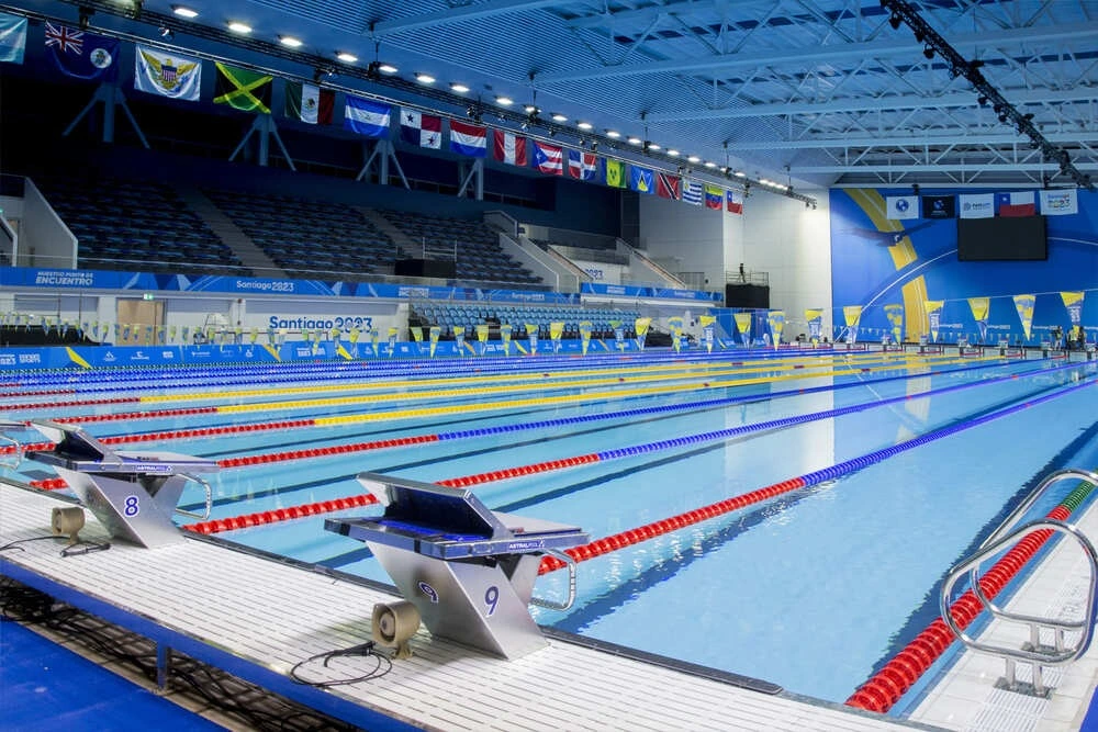 GFRP rebar used in swimming pools